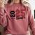 Swimming Senior Night Swimming Senior 2025 Graduation 59 Comfort Colors Sweatshirt Crimson