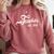 Teacher Graduation Shirt New Teacher Men Women Comfort Colors Sweatshirt Crimson