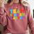 Team Kindergarten Shirt Teacher Back To School Graduation Men Women Girls Kids Comfort Colors Sweatshirt Crimson