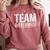 Team Overthinker Introvert Comfort Colors Sweatshirt Crimson Team Overthinker Introvert Comfort Colors Sweatshirt Crimson