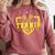 Tennis Senior Night Tennis Senior 2025 Graduation 20 Comfort Colors Sweatshirt Crimson
