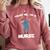 Trust Me I'm Nurse Shirt Dabbing Gift Nursing Graduation Comfort Colors Sweatshirt Crimson