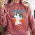 Trust Me I'Ve Got A Human Services Degree College Graduation Comfort Colors Sweatshirt Crimson