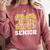 Twenty 2026 Class Of 26 Seniors Back To School Graduation Comfort Colors Sweatshirt Crimson