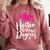 Two Degrees Hotter Graduation 2025 Diploma College Masters Comfort Colors Sweatshirt Crimson