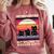 Unique Art For Introverted Cat Fans -Adults Cat Humorous Introvert Small Comfort Colors Sweatshirt Crimson