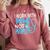 Veterinarian Vet Tech Week Graduation Thank You Birthday Comfort Colors Sweatshirt Crimson