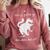 Vibes Are Off Cat Skateboard Introvert Sarcastic Humor Comfort Colors Sweatshirt Crimson