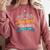 Videographer Shirt Awesome Job Occupation Graduation Comfort Colors Sweatshirt Crimson