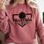 Volleyball Senior Night Volleyball Senior 2025 Graduation 30 Comfort Colors Sweatshirt Crimson