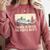 I Wanna Be Where The People Arent Hiking Camping Introvert Comfort Colors Sweatshirt Crimson I Wanna Be Where The People Arent Hiking Camping Introvert Comfort Colors Sweatshirt Crimson
