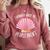 I Wanna Be Where The People Aren't Introverted Introvert Comfort Colors Sweatshirt Crimson
