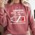 Warning Social Battery Is Low Introvert Shirt Comfort Colors Sweatshirt Crimson Warning Social Battery Is Low Introvert Shirt Comfort Colors Sweatshirt Crimson