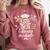 Women's Class Of 2026 Culinary Graduate Food Cuisine Chef Graduation Comfort Colors Sweatshirt Crimson