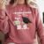 I Worked Hard For This BS Men Women Graduation Premium Tri-Blend Comfort Colors Sweatshirt Crimson