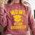 Wow My Son Graduated Mom Dad Of A Senior Graduation Comfort Colors Sweatshirt Crimson