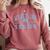 Wrestling Senior Night Wrestling Senior 2026 Graduation 70 Comfort Colors Sweatshirt Crimson