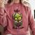 100 Book Goblin Cute Book Reader And Library Lover Comfort Colors Sweatshirt Orchid