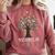 100 Days In The Books Tree Reading Teacher Student 100th Day Comfort Colors Sweatshirt Orchid 100 Days In The Books Tree Reading Teacher Student 100th Day Comfort Colors Sweatshirt Orchid