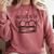 100 Days Of SCHOOKBook Nerd Book Lover Reading Librarian Boo Comfort Colors Sweatshirt Orchid