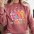 100th Day Of School Teacher Floral 100 Days In The Books Comfort Colors Sweatshirt Orchid 100th Day Of School Teacher Floral 100 Days In The Books Comfort Colors Sweatshirt Orchid