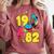 1982 Retro Raised In The 80s Old School Nostalgia Vibes Comfort Colors Sweatshirt Orchid