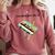 70s 80s 90s Retro Party Costume Nostalgia Cassette Comfort Colors Sweatshirt Orchid