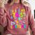 This Is My 70's Costume Nostalgia Mixtape Era 1970s Party Comfort Colors Sweatshirt Orchid