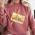 80's 90's Retro Music Party Costume Nostalgia Cassette Comfort Colors Sweatshirt Orchid