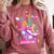 80's Baby 90's Made Me 1980s 1990s Nostalgia Retro Party Premium Tri-Blend Comfort Colors Sweatshirt Orchid