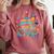 This Is My 80’s Costume Retro Nostalgia Premium Comfort Colors Sweatshirt Orchid