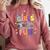 80's Girls Just Wanna Have Fun Nostalgia 1980s Comfort Colors Sweatshirt Orchid