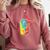 80s Nostalgia Soda Can Comfort Colors Sweatshirt Orchid