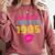 80s Outfit Women Nostalgia Eighties Party Comfort Colors Sweatshirt Orchid