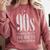 The 90s I'd Go Back For Five Minutes Nostalgia Quote Comfort Colors Sweatshirt Orchid