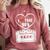 90s Nostalgia Cassette Heart Retro I Love The 90s Comfort Colors Sweatshirt Orchid
