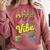 90s Nostalgia Retro Apparel 90'S Vibe Retro Comfort Colors Sweatshirt Orchid