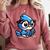 Adorable Book Lover Blue Jay With Reading Glasses Cute Comfort Colors Sweatshirt Orchid