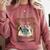 Alcott Little Women Characters Literature Book Illustration Comfort Colors Sweatshirt Orchid