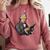 Alexander Hamilton Reading A Book Comfort Colors Sweatshirt Orchid