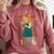 Alice In Wonderland Book Lover Lewis Carroll Rabbit Comfort Colors Sweatshirt Orchid