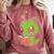 Alien Reading Book Believe In Yourself Kids Women Men Comfort Colors Sweatshirt Orchid