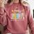 Applied Behavior Analysis Book Wildflower ABA RBT Therapist Premium Tri-Blend Comfort Colors Sweatshirt Orchid Applied Behavior Analysis Book Wildflower ABA RBT Therapist Premium Tri-Blend Comfort Colors Sweatshirt Orchid