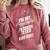 Audiobook Lover I’m Not Procrastinating Book Humor Comfort Colors Sweatshirt Orchid