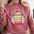 Audiobooks Are Books Too – Bookworm Nerd Reading Geek Comfort Colors Sweatshirt Orchid