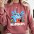 Axolotl Read Book Kawaii Reading Books For Men Women Comfort Colors Sweatshirt Orchid