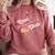 Babysitters Club Book Daycare Provider Friends Childcare Day Comfort Colors Sweatshirt Orchid