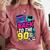 Back To The 90s Nostalgia Cassette Game Console Boombox Comfort Colors Sweatshirt Orchid Back To The 90s Nostalgia Cassette Game Console Boombox Comfort Colors Sweatshirt Orchid