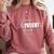 On Back Please Be Patient With Me I'm From The 1900S Comfort Colors Sweatshirt Orchid