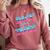 Back To Tapes Retro Cassette Mixtape 80s Nostalgia Comfort Colors Sweatshirt Orchid